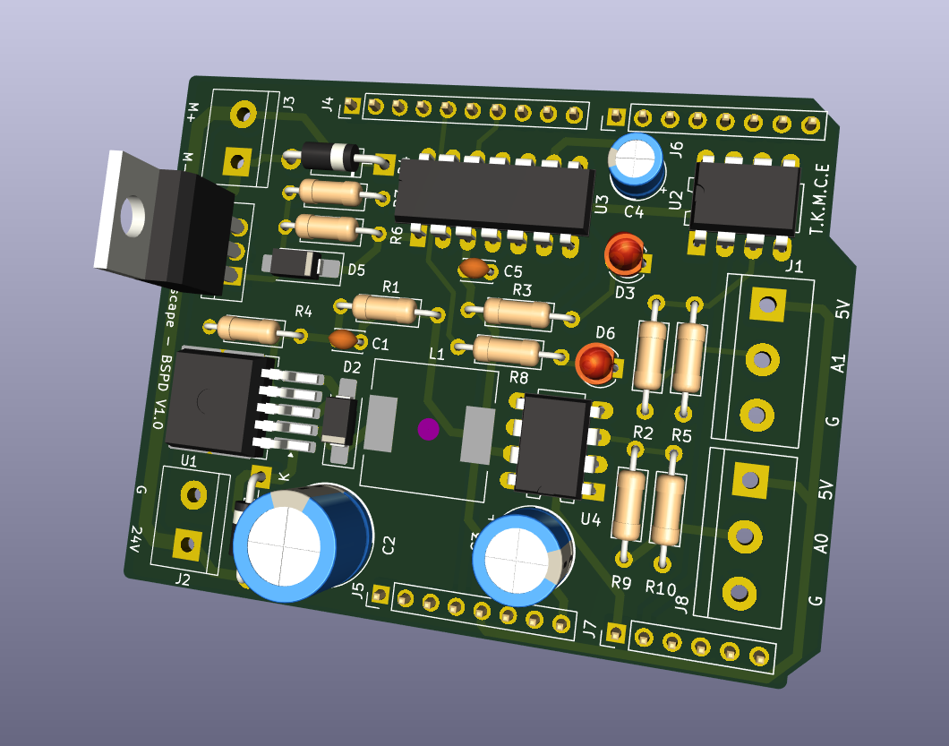 Enhanced Throttle by Wire PCB